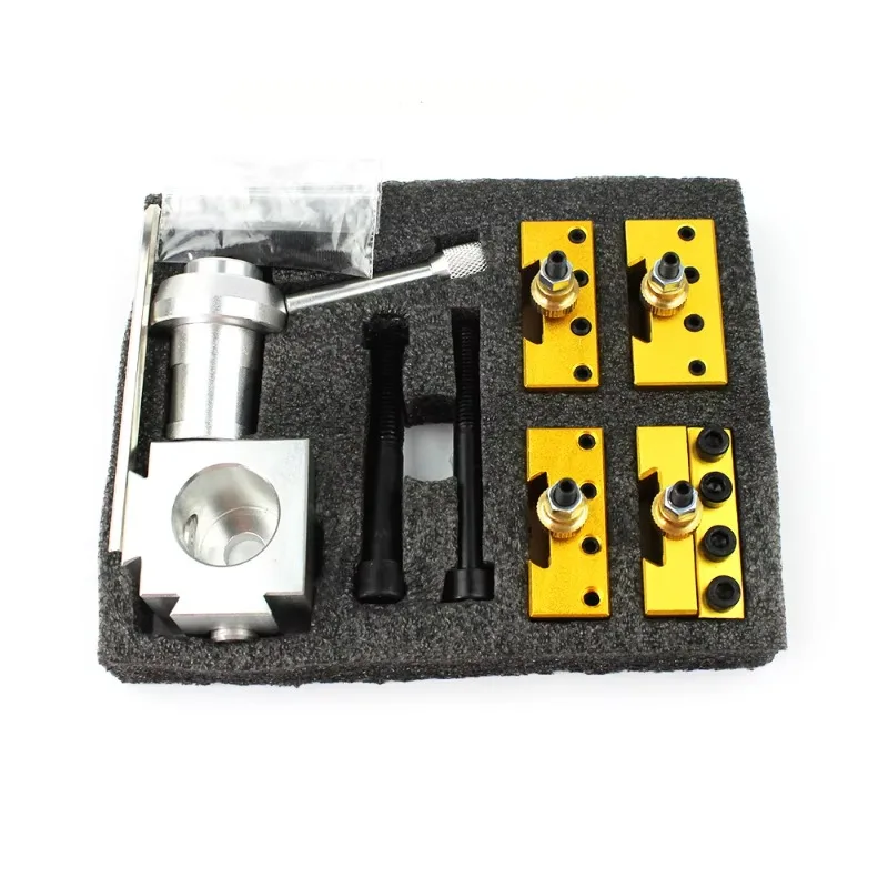 CNC Lather Precision Ground Quick Change Tool Post Aluminum Quick Change Tool Post Lathe Mini Lathe Quick Change Tool Post ISO