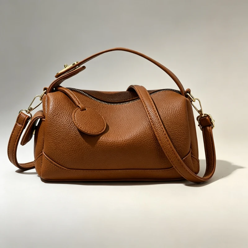 Fashion Women Soft Faux Leather Pillow Handbag 2026 New Large Capacity Commuter Shoulder Crossbody Bag Daily Work Purse