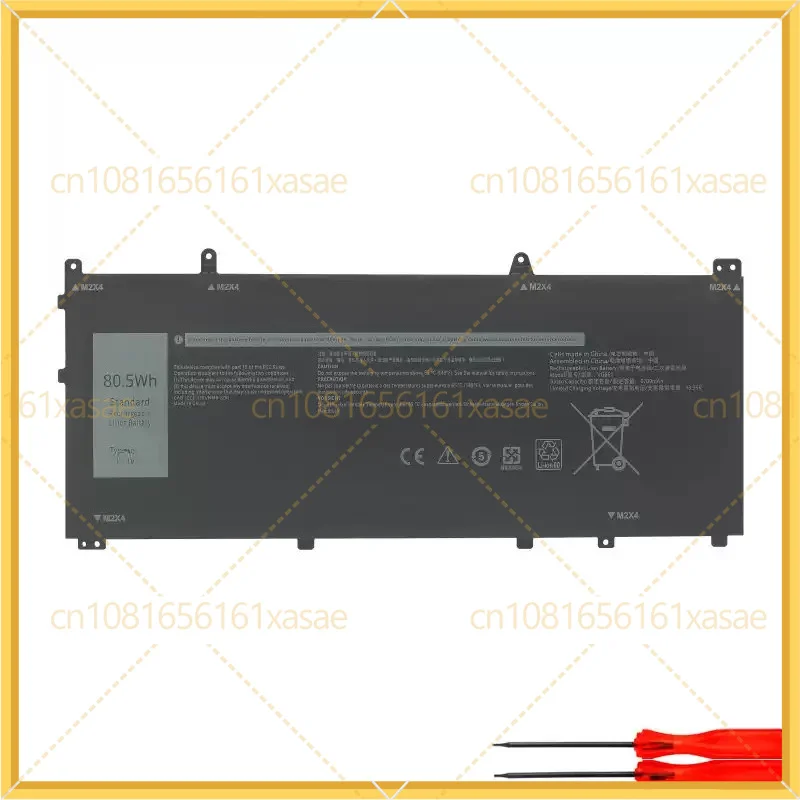 VG661 DKNWN Laptop Battery For Alienware X14 R1 R2 P150G Notebook Replacement Spare Part