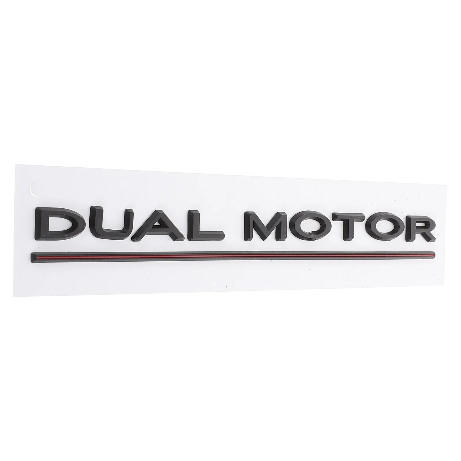 

Dual Motor Car Badge Tail Decal Sticker Durable ABS Material Waterproof Easy Install Vehicle Styling for Cars Suvs Trucks