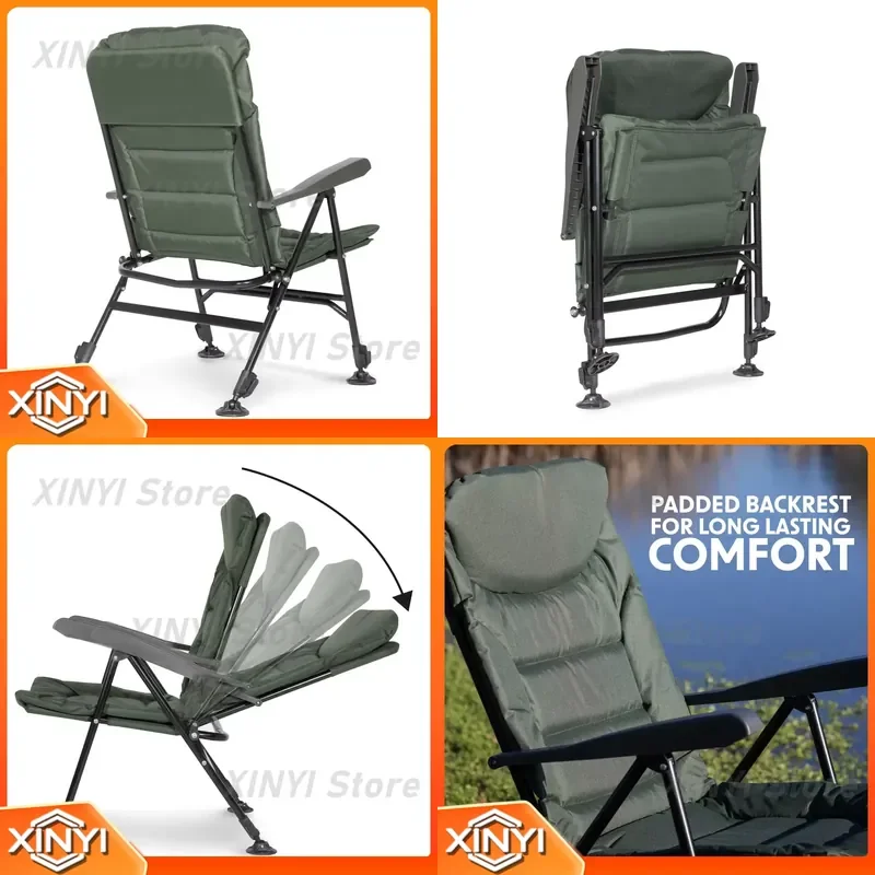 for Custom Adjustable Backrest Legs for Multi-style Foldable Portable Outdoor Chaise Lounge for Camping Luxury Beach Fishing