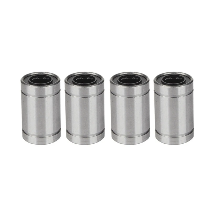 3D 프린터 부품 용 4Pcs 선형 베어링 선형 모션 베어링 부싱 LM6UU LM8UU LM8LUU 롱 타입 8mm