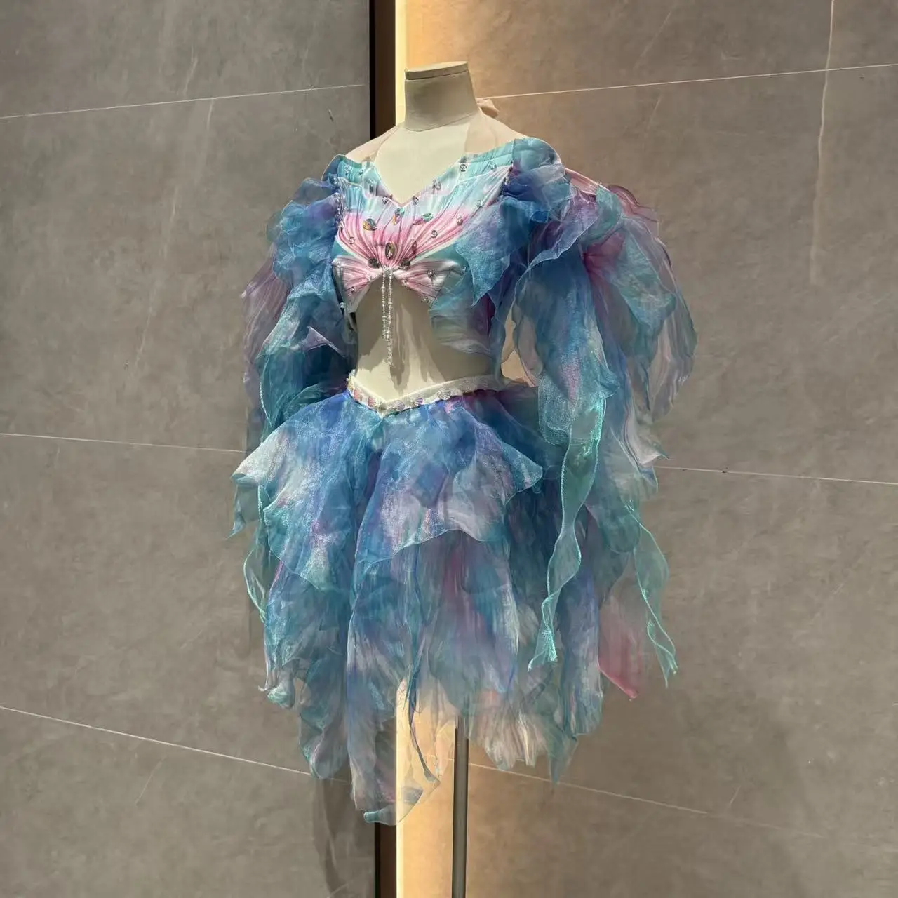 Mermaid Water Dance Skirt Princess Dress Aquarium Underwater Diving Beach Photoshoot Swimsuit view 4