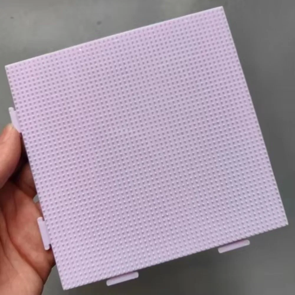 ลูกปัดเพอร์เลอร์ ฮามะ คุณภาพสูง งานฝีมือประดิษฐ์ตกแต่ง DIY ทำปริศนา บอร์ดลูกปัด 52*52 จุด สามมิติ ขนาด 2.6 มม.