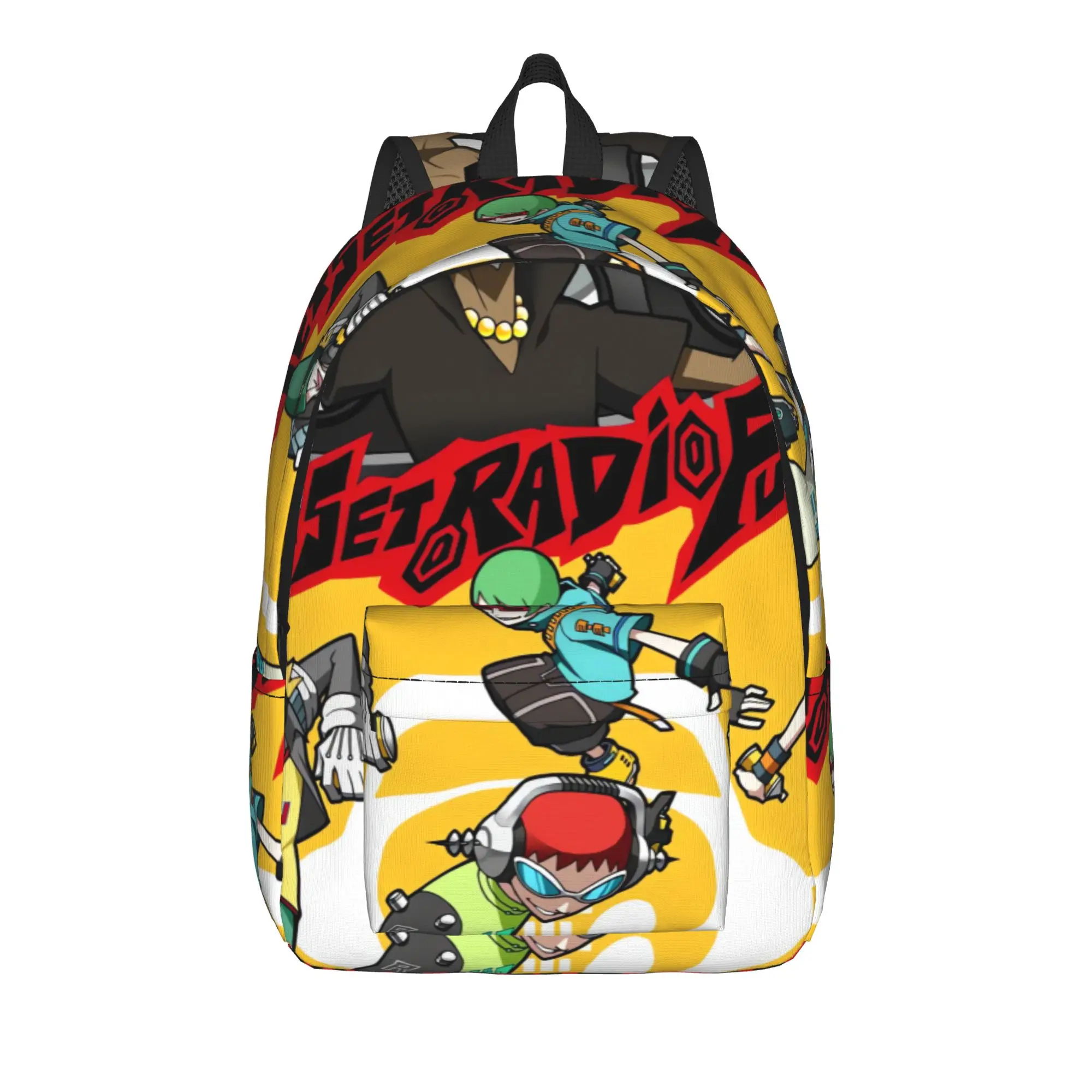 Jet Set Radio Future Backpack  Pretty Backpacks Women Outdoor Style Lightweight School Bags Designer Rucksack