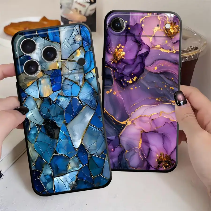 

Case for Apple iPhone 17 Pro Max 14 11 13 XR XS MAX 15 Pro 7 8 16 12 Air Funda Phone Cover Irregular Patterns