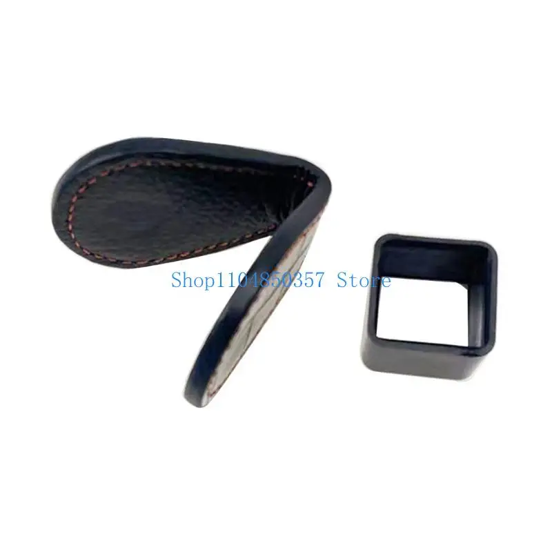 

652F практичный держатель для мела для бильярда, снукера, кожаный зажим для ремня, чехол для мела, портативная кожаная сумка для