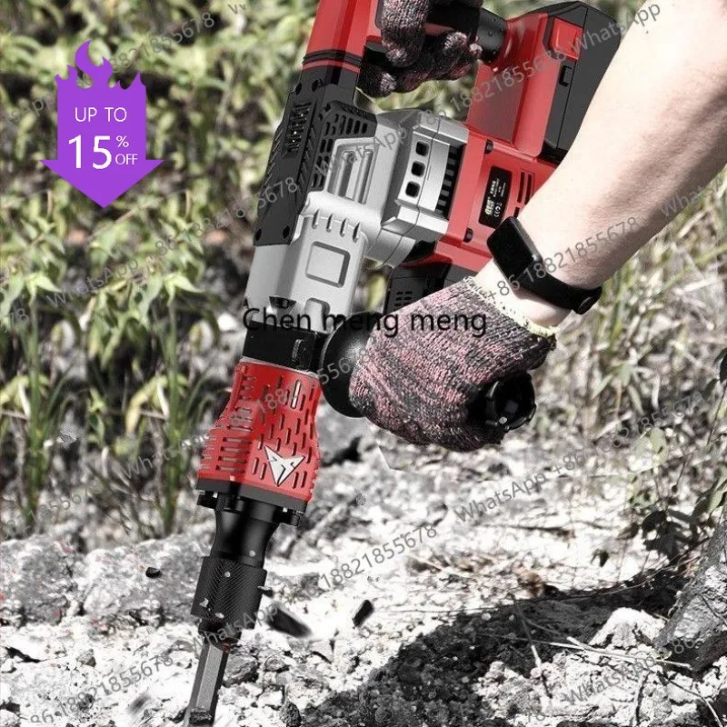 

Аккумуляторный электрический перфоратор A61, мощный, для тяжелых работ, для бетона, литиевый электрический молоток