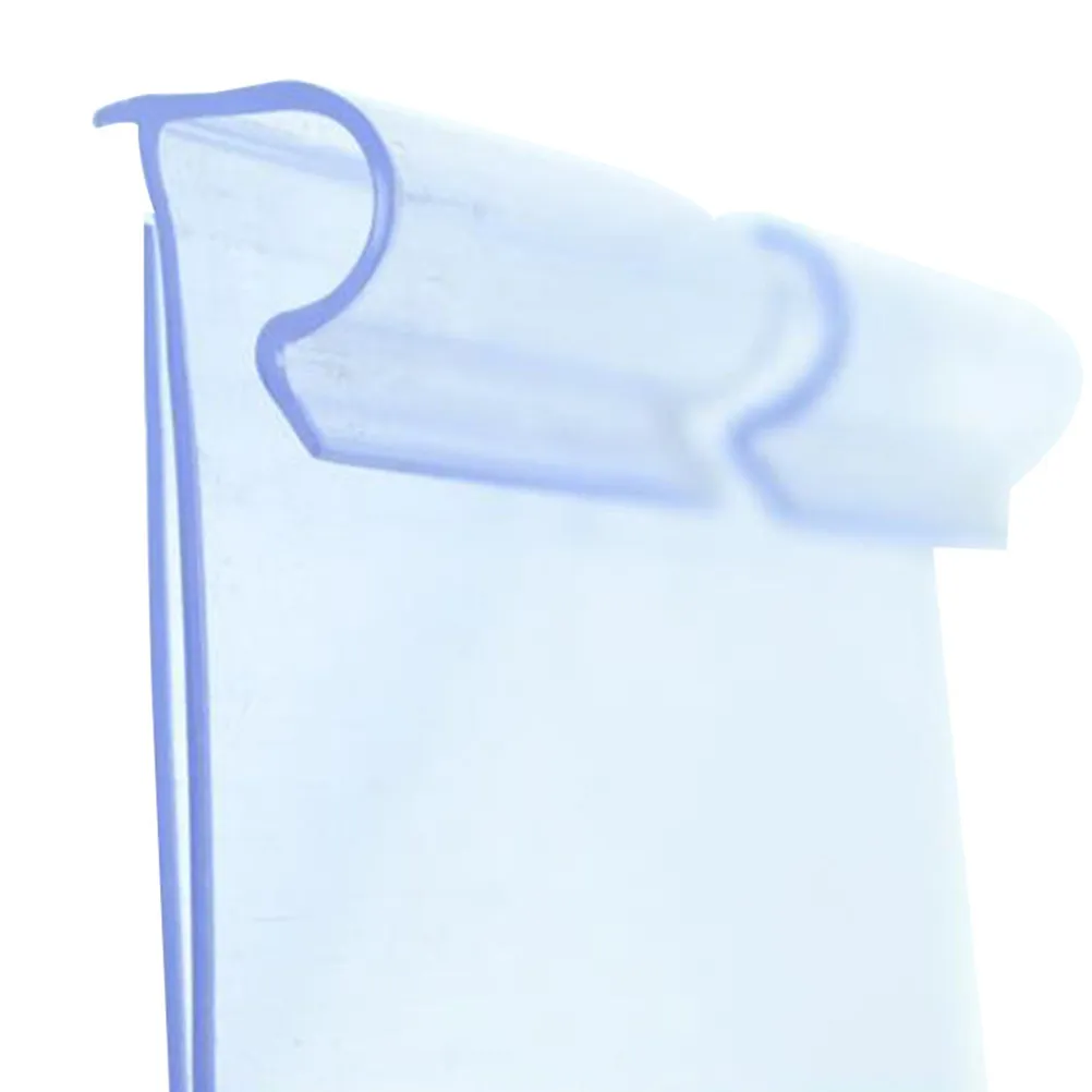 

100Pcs 4.5x6cm Transparent Plastic Price Tags Heavy Duty Clip on Labels for Retail Supermarket Mall Store Coffee Shop Use