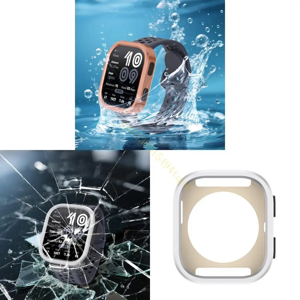 

Premium Metal Case Housing For Bip 6 Smartwatch Antiscratch Corrosion Resistant