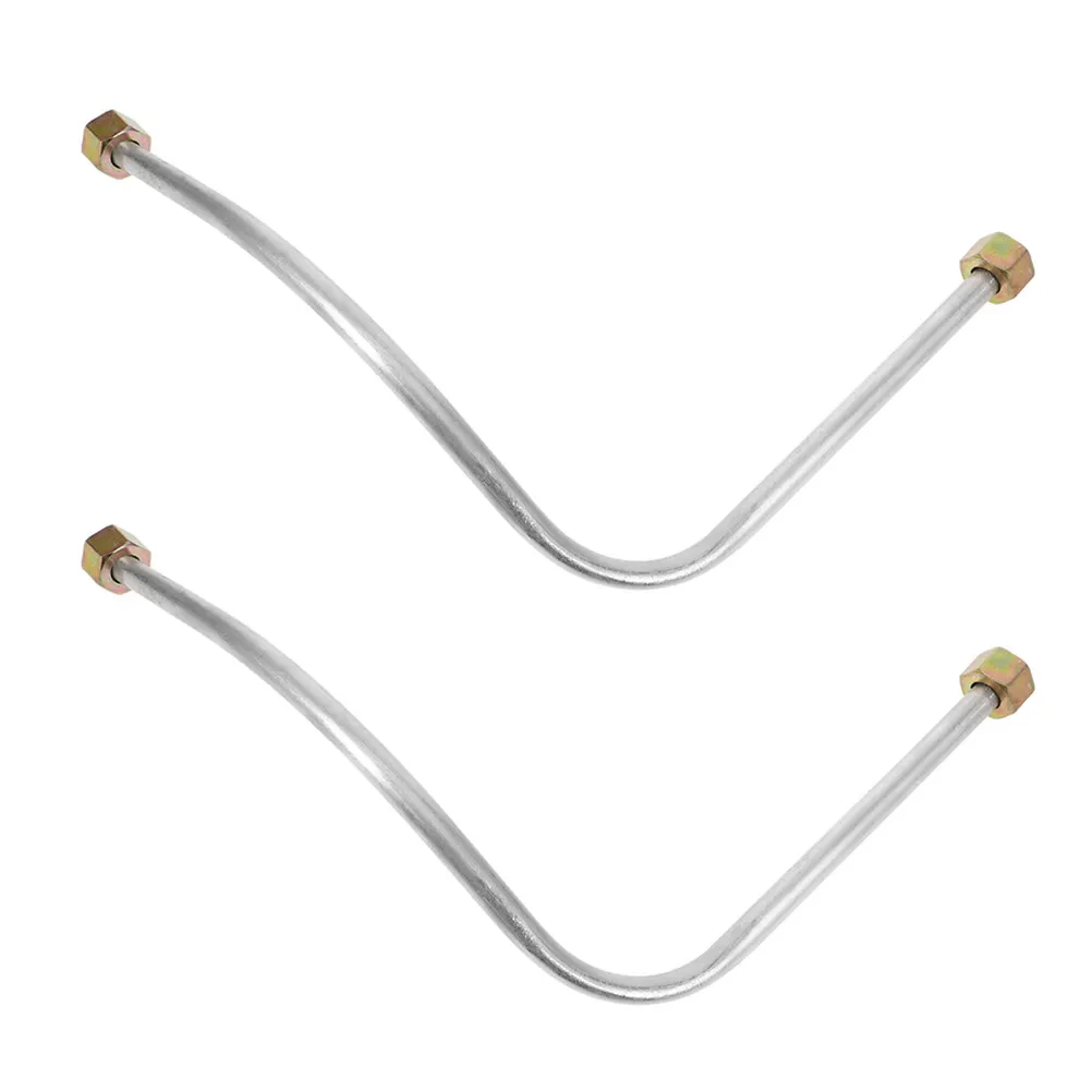 2pcs Aluminum Exhaust Tube Replacement Lightweight Durable Easy Installation Compatible With Various Models Garage Workshop