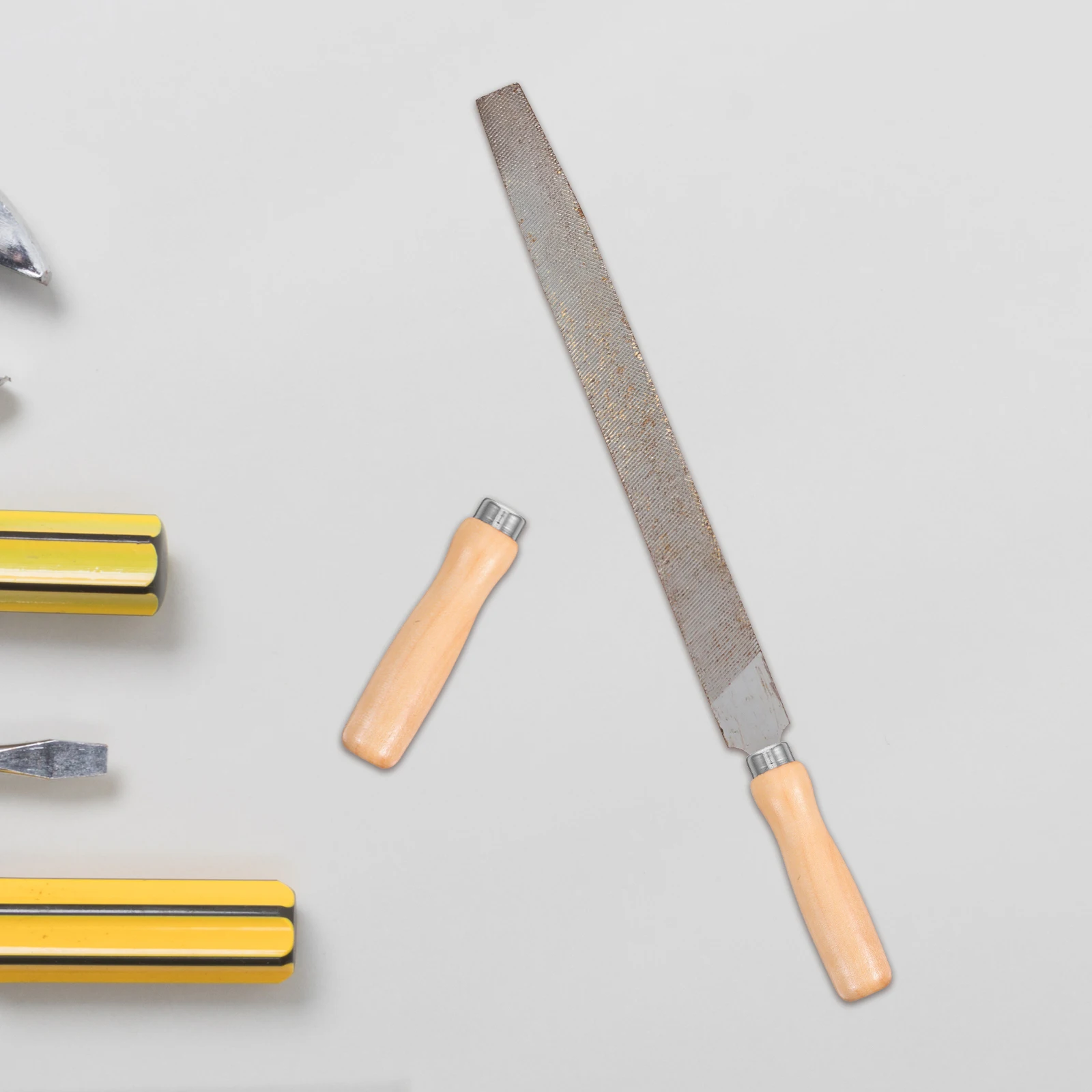 

4Pcs Wood File Handle Set Ergonomic Handles Comfortable Grip Woodworking Tools Accessories Spare Parts File Handles