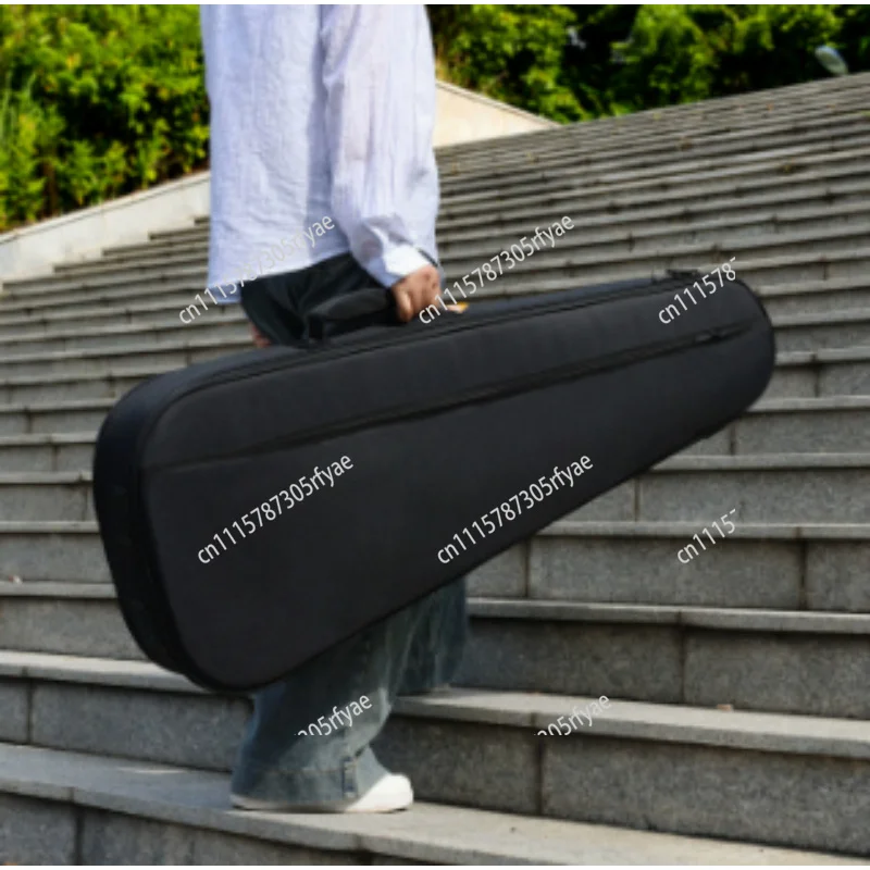 Electric Guitar Gig Bag Waterproof Shockproof Thickened Padded Case With Double Shoulder Straps For Electric Bass Guitar