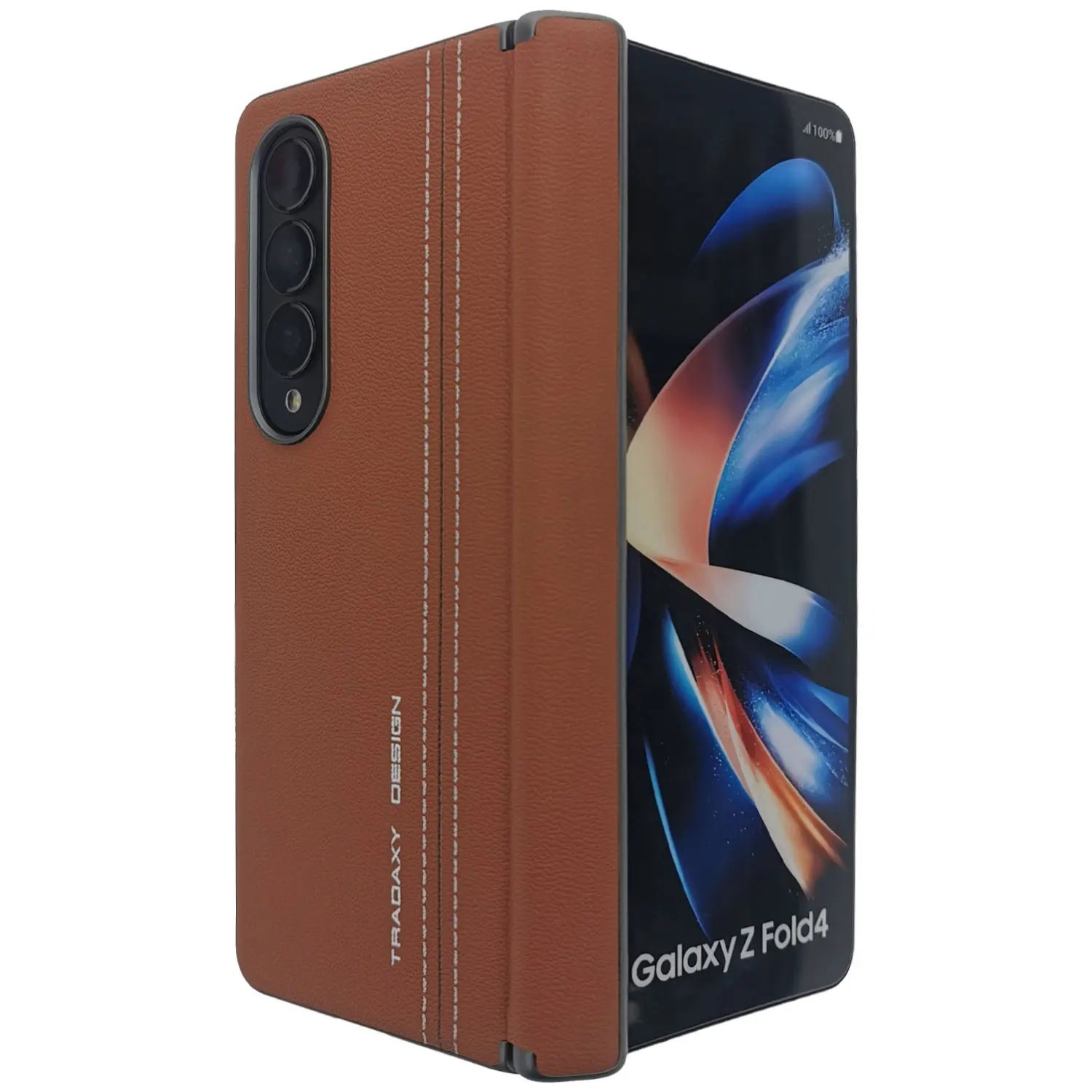 

Original Luxury Ultra Thin Genuine Leather Cover For Samsung Galaxy Z Fold 4 5 6 Case Shockproof First Layer Cowhide Material