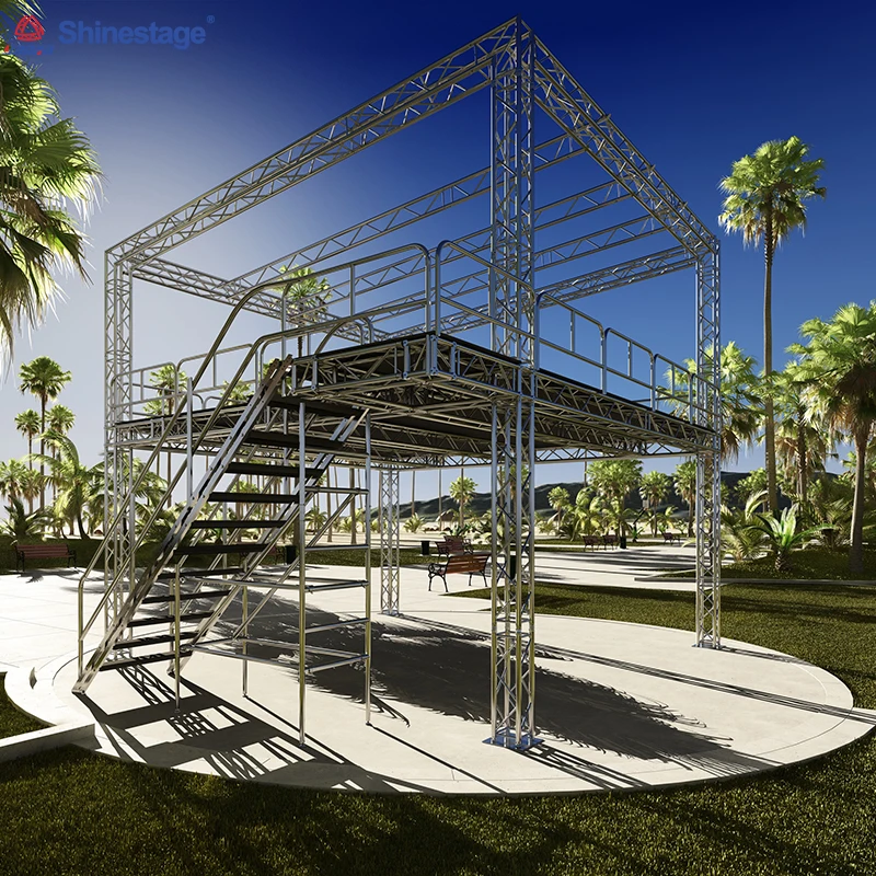 

Quick Portable 290mm truss stage triangle truss dj display prefabricated timber roof aluminum trusses