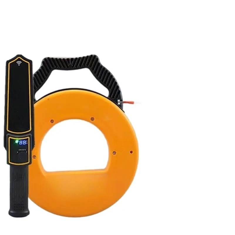 20M Rechargeable Pipeline Blockage Detector For Plastic Metal Conduit Wall Wiring Pipe Obstacle Locator Tool