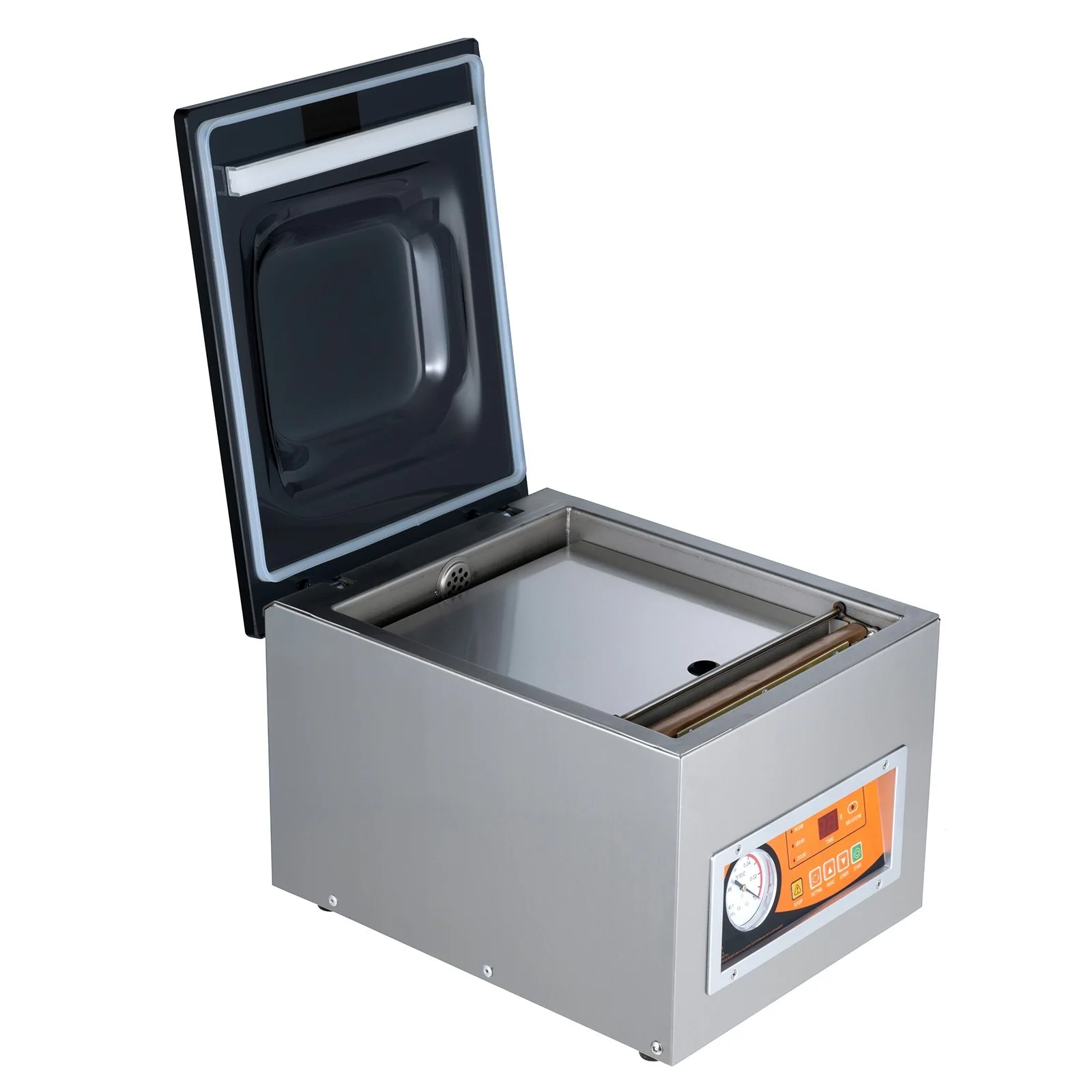 Chamber Vacuum Sealer, 260W Sealing Power, Vacuum Packing Machine for Wet Foods, Meats, Marinades and More,10.2\