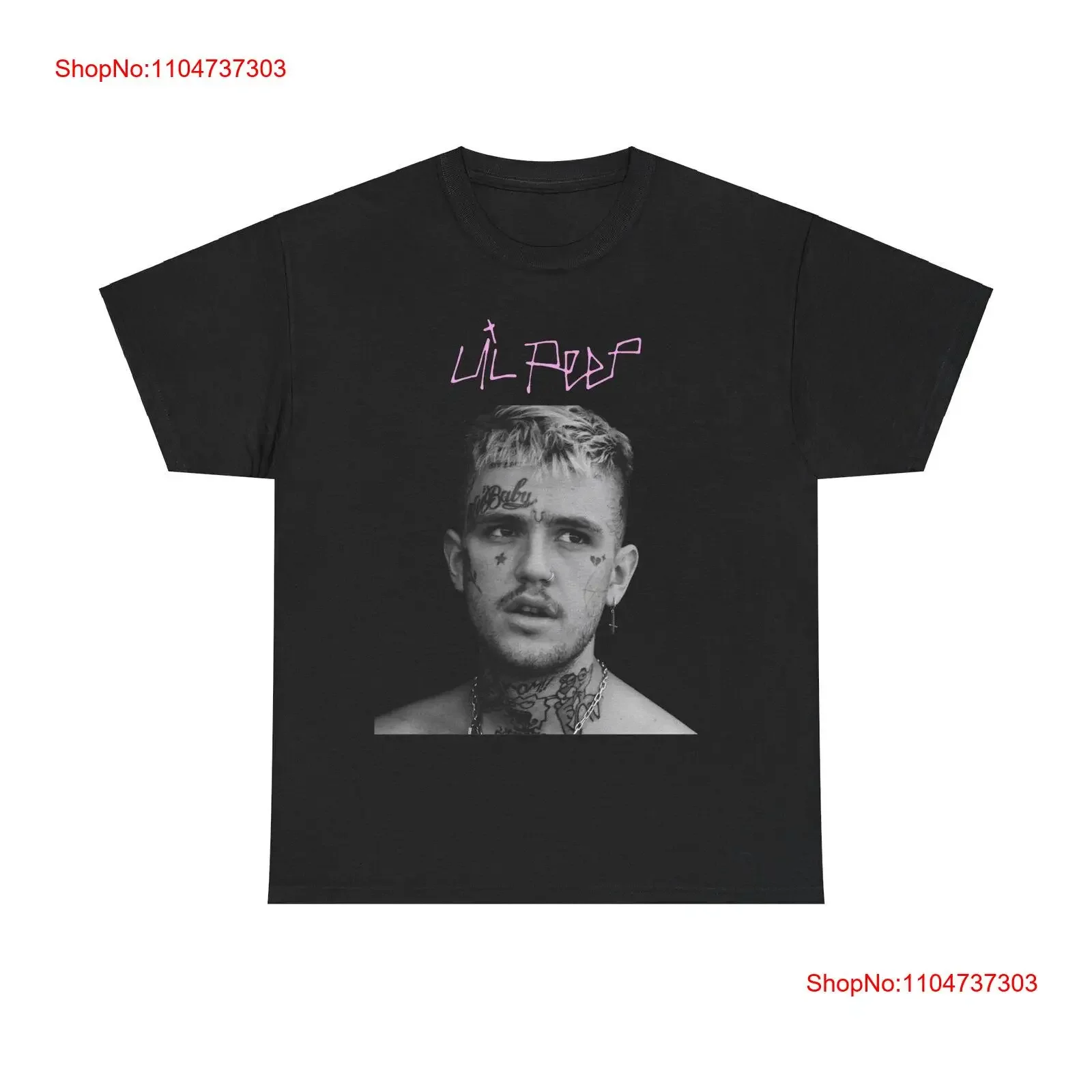 

Lil Peep T Shirt Merch vintage Washed Unisex streetwear Slightly homme Breathable designer clothes Comfortable Soft Stretched