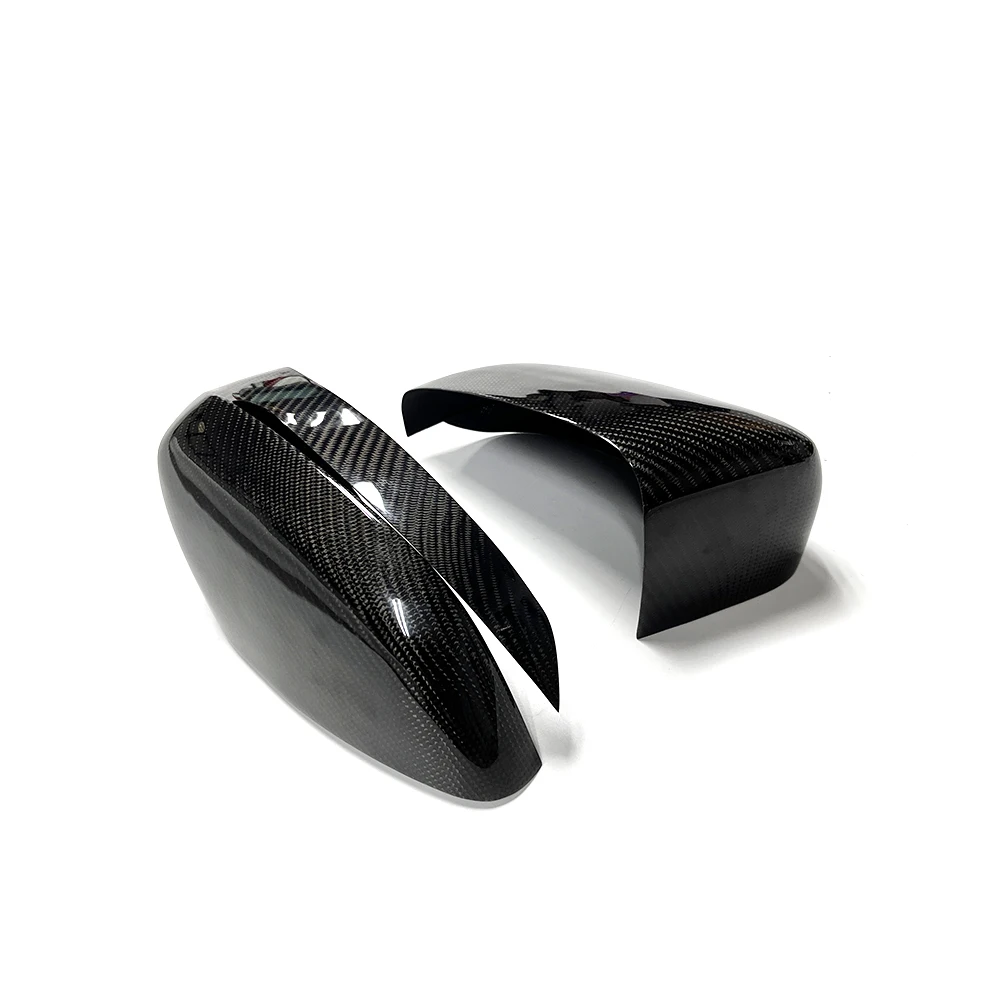 

Carbon Fiber Side Rear View Wing Mirror Covers Caps For Car