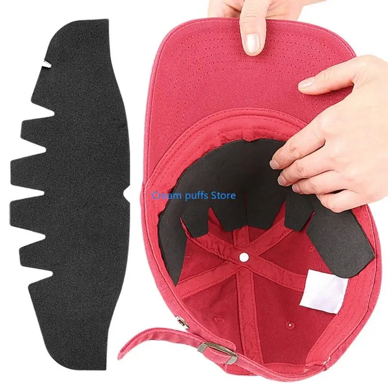 50LE 15PCS AntiSlip Hat Sweat Absorber Hat Insert Liners With SelfAdhesive Backing