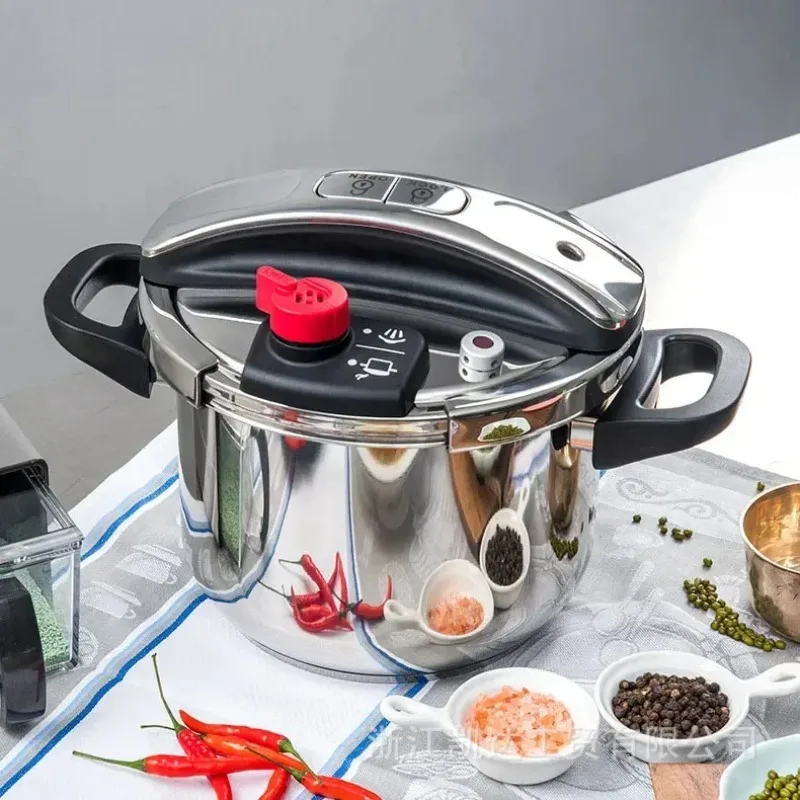 

MOEYE 4/6L Pressure Cooker Multifunctional Pressure-Limited Explosion-proof Pressure Cooker Stainless Steel Kitchen Pressure Pot