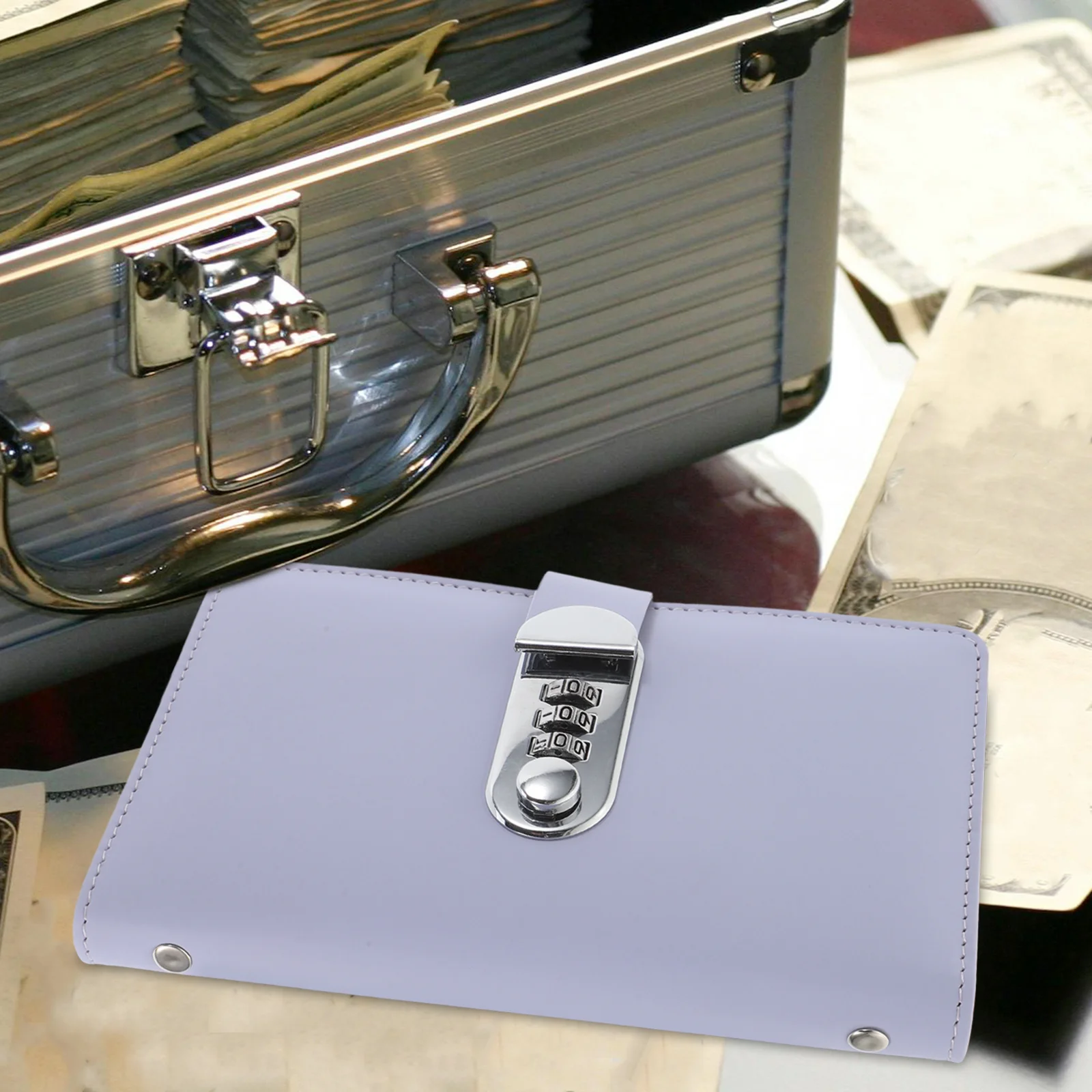 

Папка для экономии денег, большая емкость, водонепроницаемый двухсторонний органайзер для хранения, бюджетный органайзер, трекер для финансовых целей, экономия задач