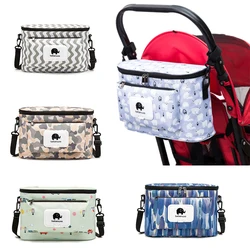 Luiertas Cartoon Kinderwagen Bag Organizer Bag Nappy Luier Tassen Vervoer Buggy Kinderwagen Winkelwagen Mand Haak Kinderwagen Accessoires