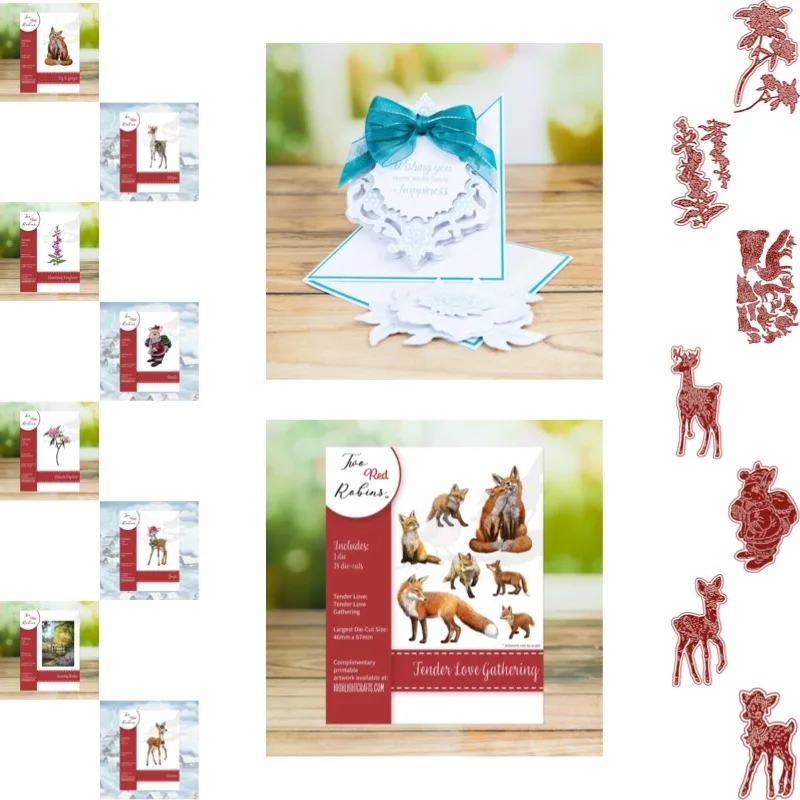 Tender Love Gathering Peony Sunflower Cutting Dies Scrapbook Diary Decoration Stencil Embossing Template DIY Greeting Card 2026