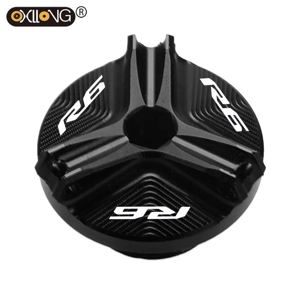 Engine Oil CUP For FOR YAMAHA YZF-R6 YZFR6 1999 2000 2001 2002 2003 2004 2005 2006 Motorcycles Accessories Oil Filler Cap Screws