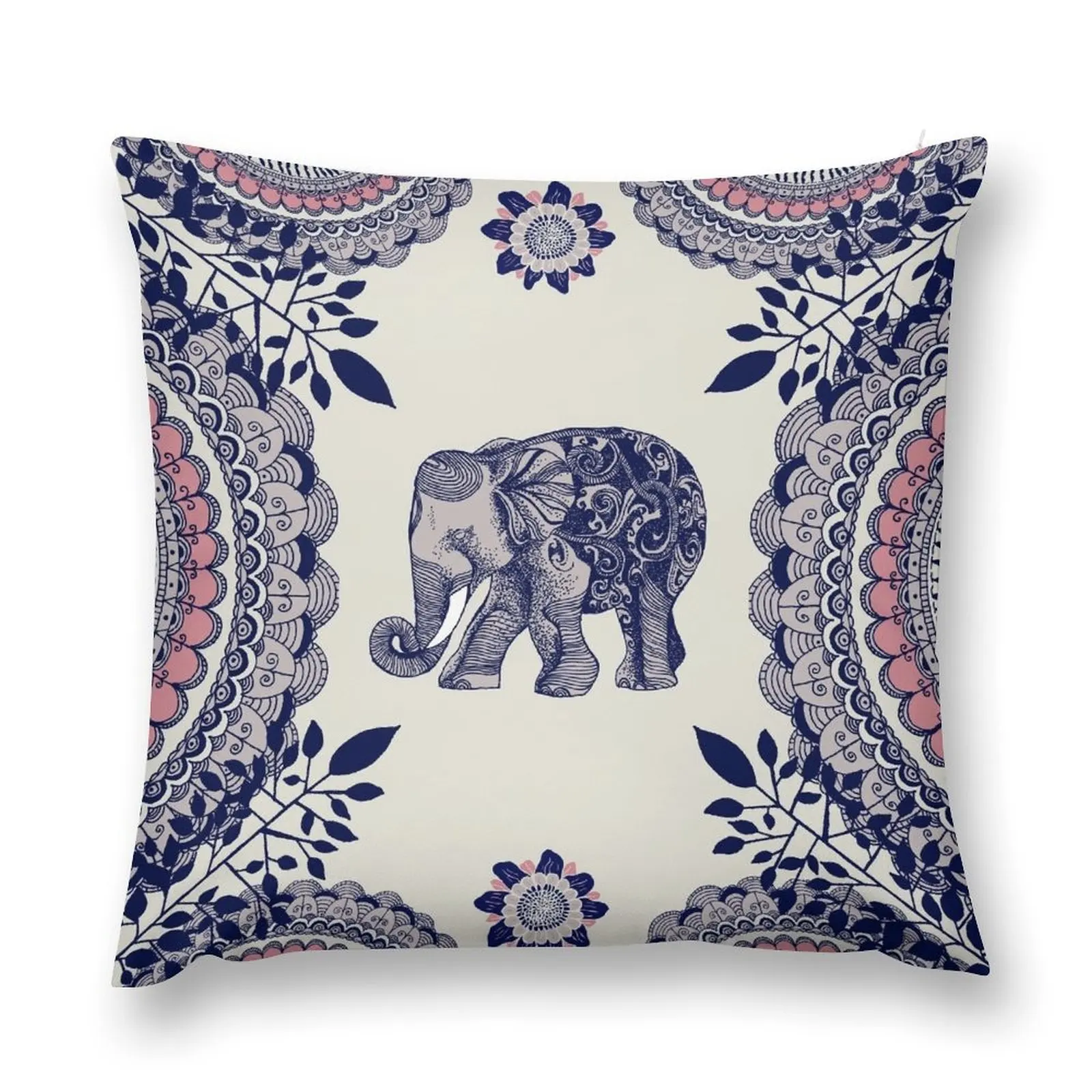 

Pretty Pink Elephant Throw Pillow Sofa Cushions autumn decoration pillow