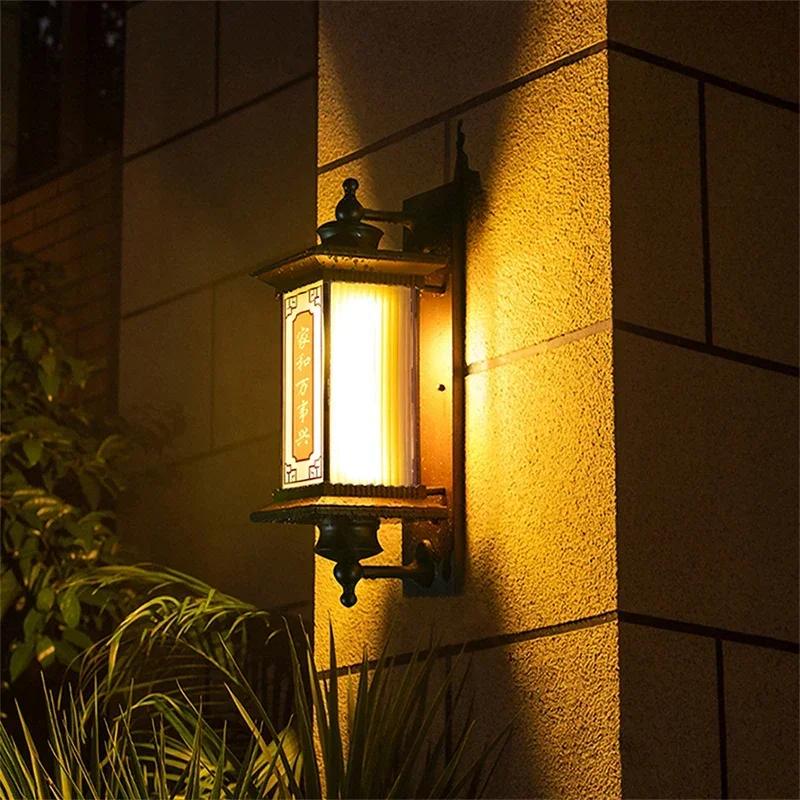 DORIAN Contemporary LED Outdoor Wall Lamps Electric Simplicity Waterproof Balcony Hallway Courtyard Villa Gate Hotel