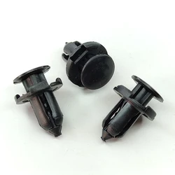 50/30pcs 9mm Clips Auto Bumper Fender Buckle Mudflap Splash Guard Rivet Push Clips Retainer for Mitsubishi Endeavor Outlander