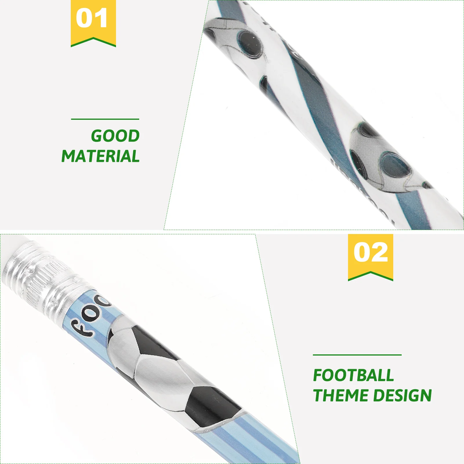 12 Pcs Baseball Football Pencil Office Pencils for Kids Soccer Basketball Wooden Coloured Sketching