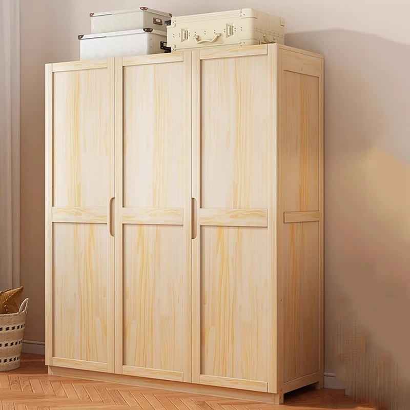 Lemari Penyimpanan Kayu Organizer Kamar Tidur Lemari Pakaian Rak Lemari Modern Hemat Ruang Ropero Lounge Suite Furniture