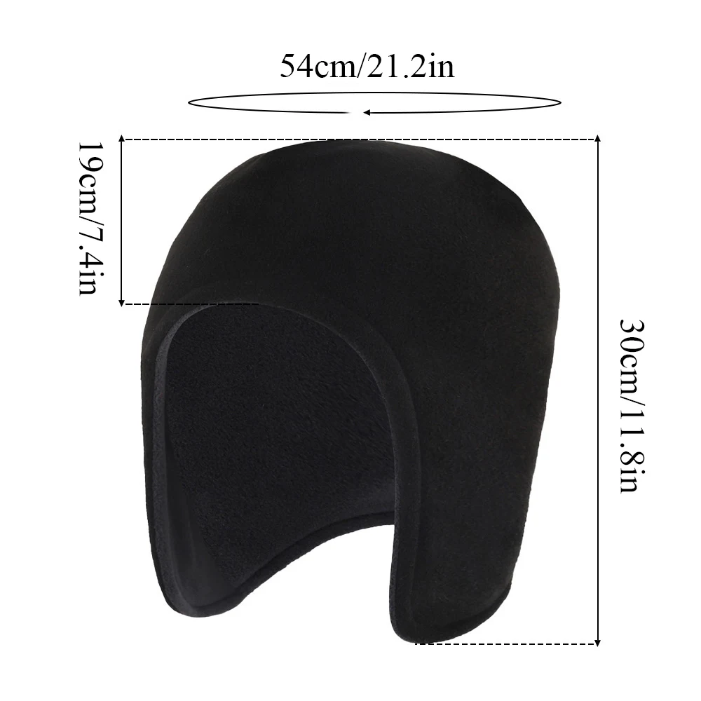 Hot Sale!Winter Outdoor Cycling Hat Polar Fleece Windproof Ear Protection Earmuffs Sports Headgear Warm Caps Hiking Riding Caps