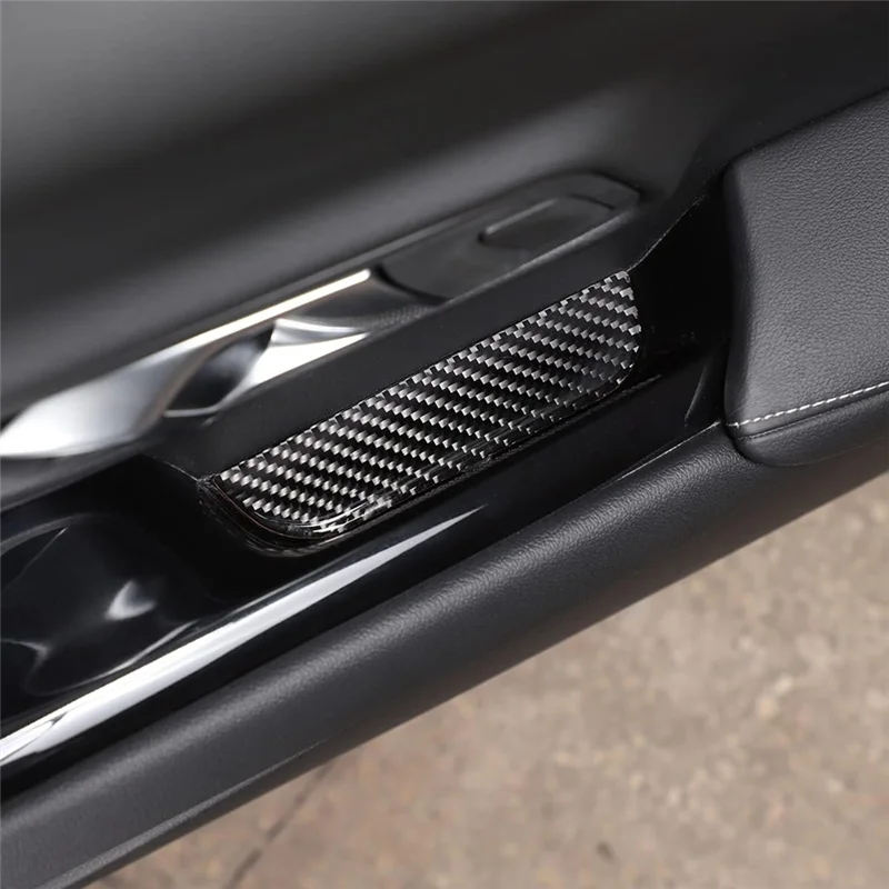 

AZ-AASS-For Toyota Supra GR A90 2019-2023 Soft Carbon Fiber Window Glass Lift Groove Pad Trim Interior Parts Accessories
