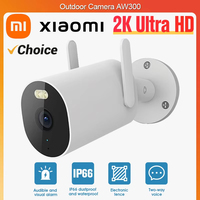 Xiaomi Mijia Outdoor Camera AW300 2K 256GB IP66 FullColor Night Vision WiFi Video Surveillance IP Cam Detection MiHome APP CN