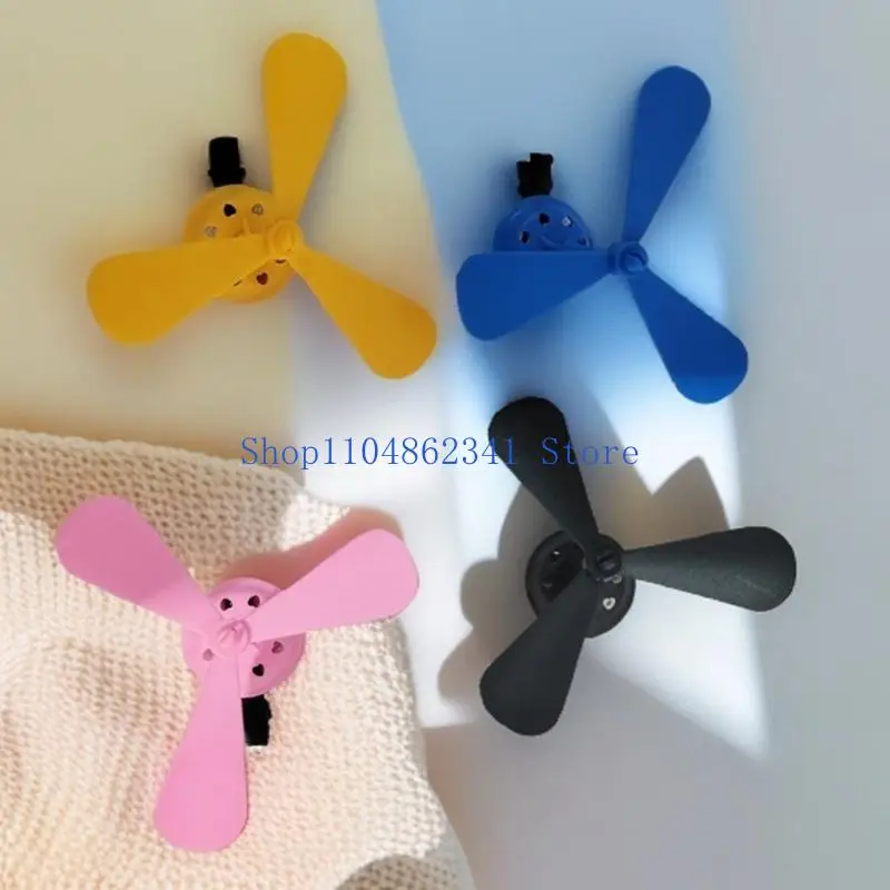 5asd الجدة طاحونة المروحية مشبك شعر للنساء الاطفال مشابك جميلة للحفلات مهرجان الموسيقى دبوس الشعر للاحتفال