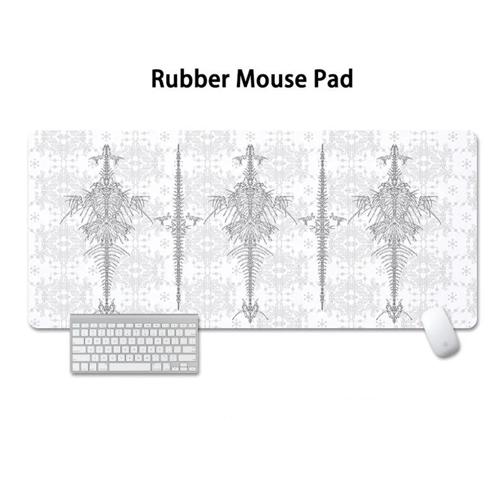 Creativity Coccyx Rubber Mouse Pad Gaming Office Study Large Small Laptop Deskmat Keyboard Mat Stitched Edge Non-Slip Desk Pad