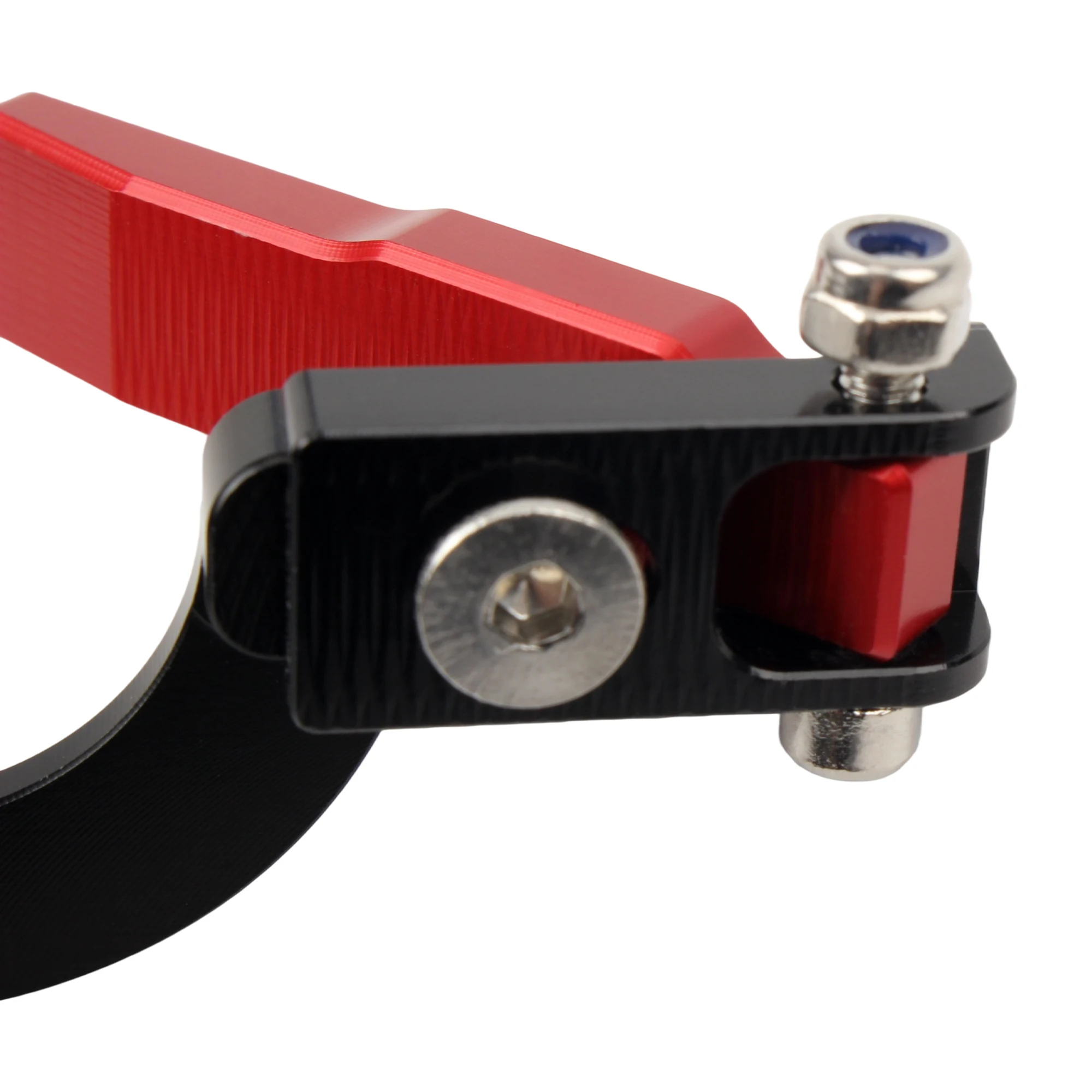 Motorrad CNC Hupknopf-Verlängerungshebel Hupen-Druckknopf Aluminium-Zubehör für CFMOTO 250NK 400NK 250SR 250CLX MT03 Papio XO-1 – Detail 13