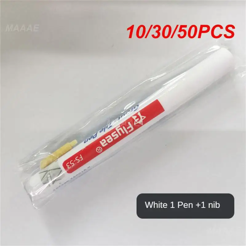 10/30/50PCS Tile Gap Repair Pen Waterproof Wear-resistant Non-toxic High-quality Household Supplies Beautiful Gap Pen 6 Colors