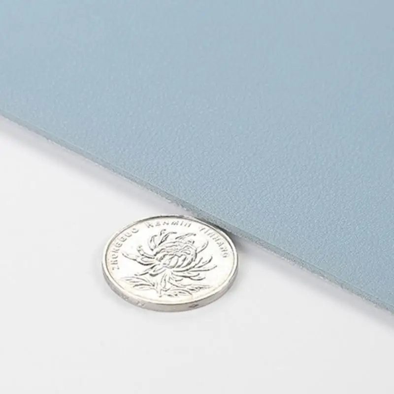 1pcs Leather Mouse Pad Non-slip Solid Color Laptop Desk Pad Game Small Mouse Pad