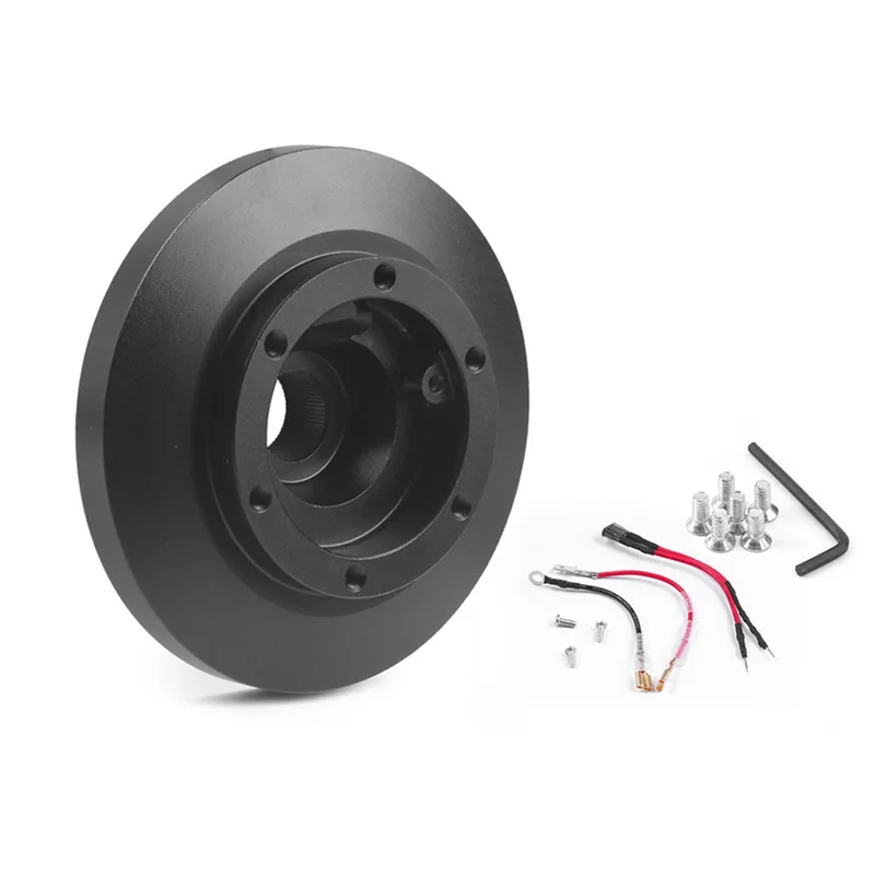 # 156T عجلة القيادة مهايئ توزيع قصير Boss Kit لـ 91-98 BMW E36 M3 318 328I 325I Z3 E39 850Ci (أسود)