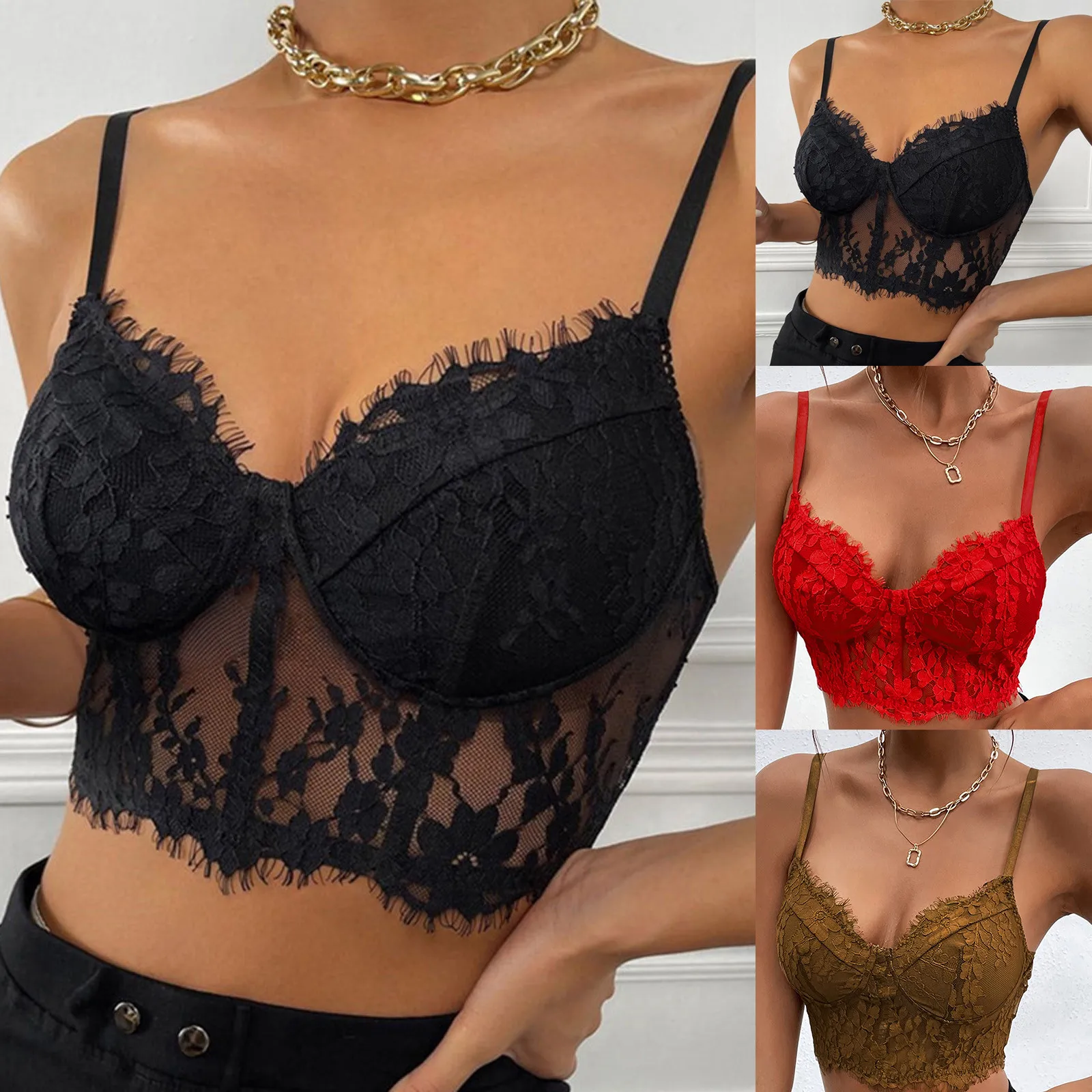 Seamless Bras Wireless Push Up Bra Body Shaping Sexy Flower Lace Bra Tops Women Bralette Underwear Lingerie Full Cup Haut Femme