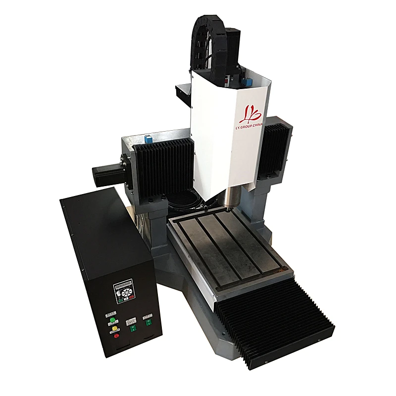 DIY  3040 Full Cast Iron CNC Steel Cutting Wood Engraver Carving Milling Engraving Machine 4 Axis Metal CNC Router Machine