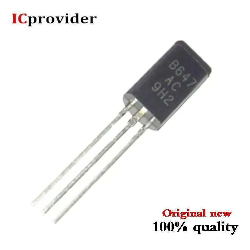 50PCS 2SB647AC 2SB647A 2SB647 TO92 TO-92L B647 Triode Transistor new original