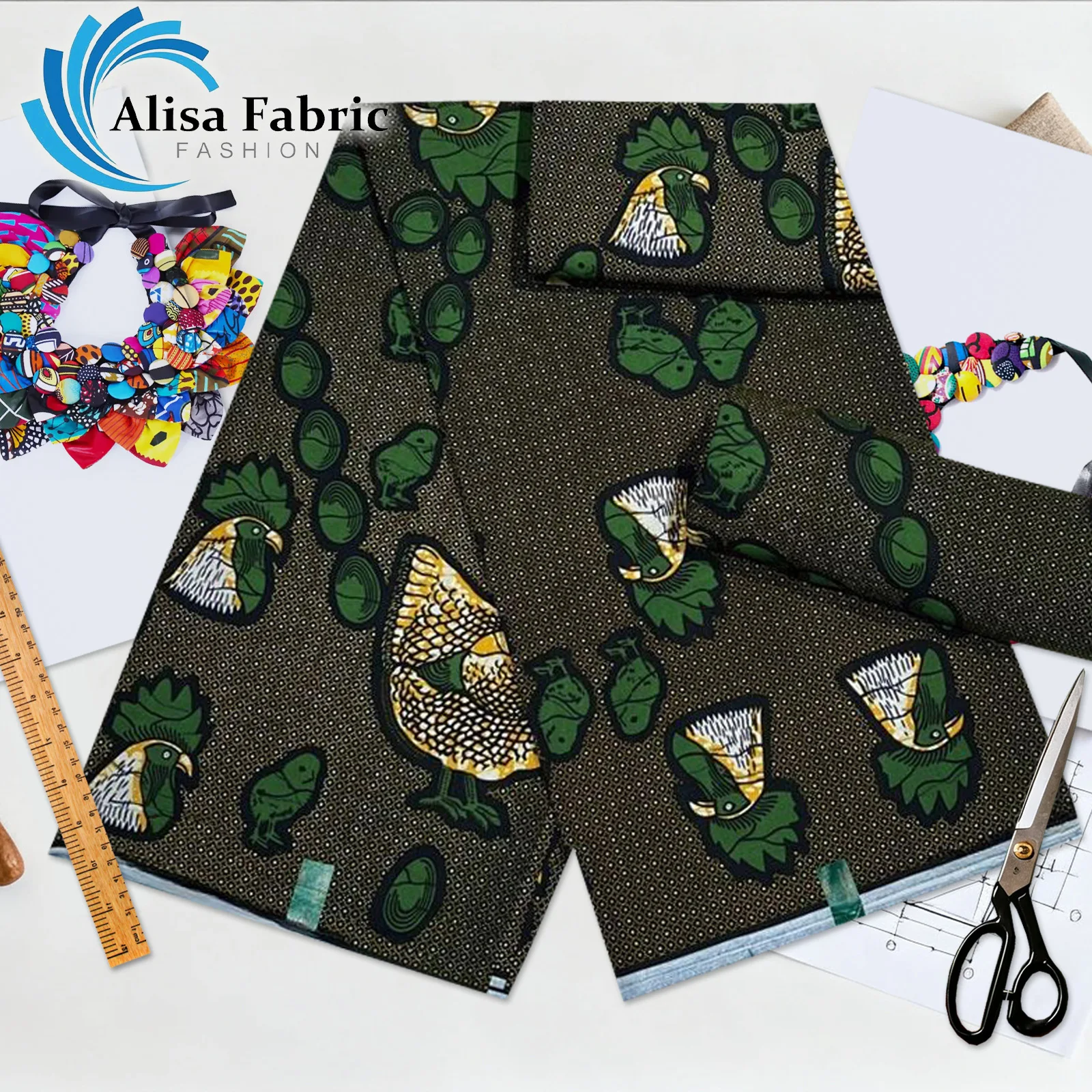 

2025 African wax fabric 6yards Christmas veritable guaranteed high quality nigerian fabric for weddings