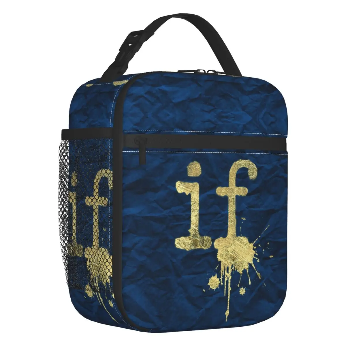 Custom If Msi Mindless Hip Hop Punk Rock Self Indulgence Thermal Insulated Lunch Bag Lunch Tote Picnic Multifunction Food Box