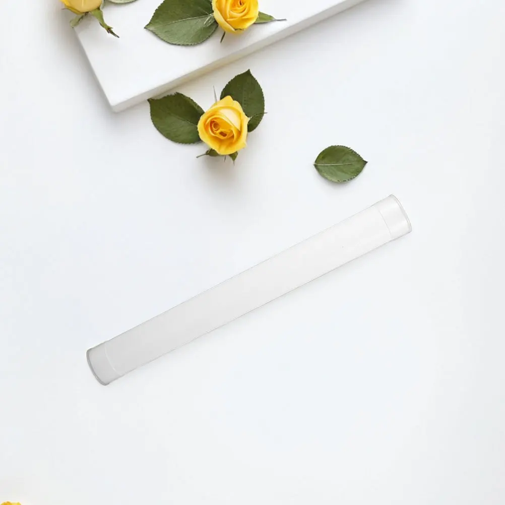 4 шт., пластиковые почтовые пробирки высокой плотности, герметичные контейнеры для хранения документов, плакатов, отпечатков, образцов, транспортировки