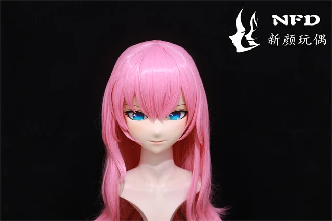 (NFD-47-18) personalizza la testa piena con la serratura Crossdress Doll femmina/ragazza Anime giapponese personaggio dei cartoni animati Kig Cosplay maschera Kigurumi